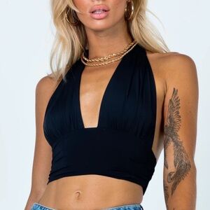 Princess Polly Jordy Top Black